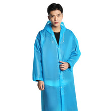 Load image into Gallery viewer, Women Raincoat Men Black Rain Clothes covers Impermeable Rainwear Capa de chuva chubasquero Poncho Waterproof Hooded Rain Coat