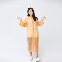Load image into Gallery viewer, FGHGF Fashion EVA Women Raincoat Thickened Waterproof Rain Coat Women Clear Transparent Camping Waterproof Rainwear Suit
